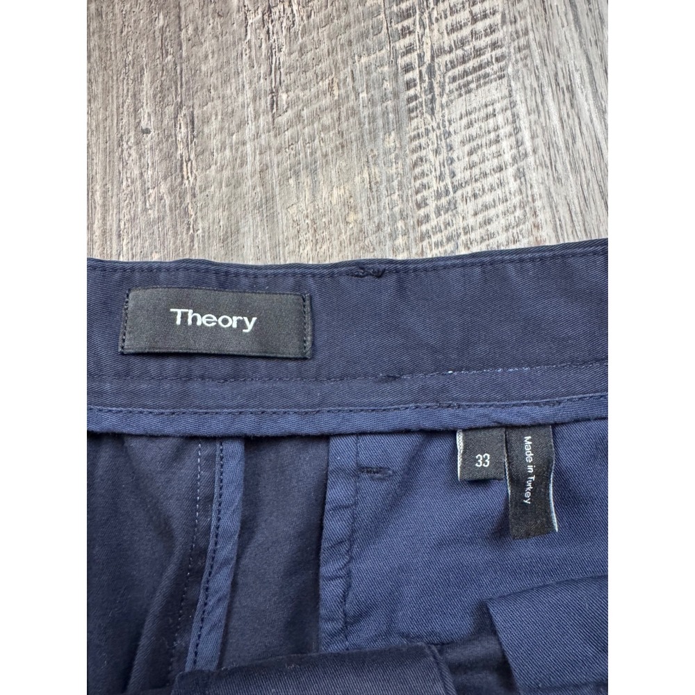 Theory Mens Triston Patton Plus 2 Navy Blue Jogger Pants Size 33 N0374201 - Picture 5 of 8